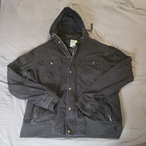 ...Lost Trucker Jacket with Hood
